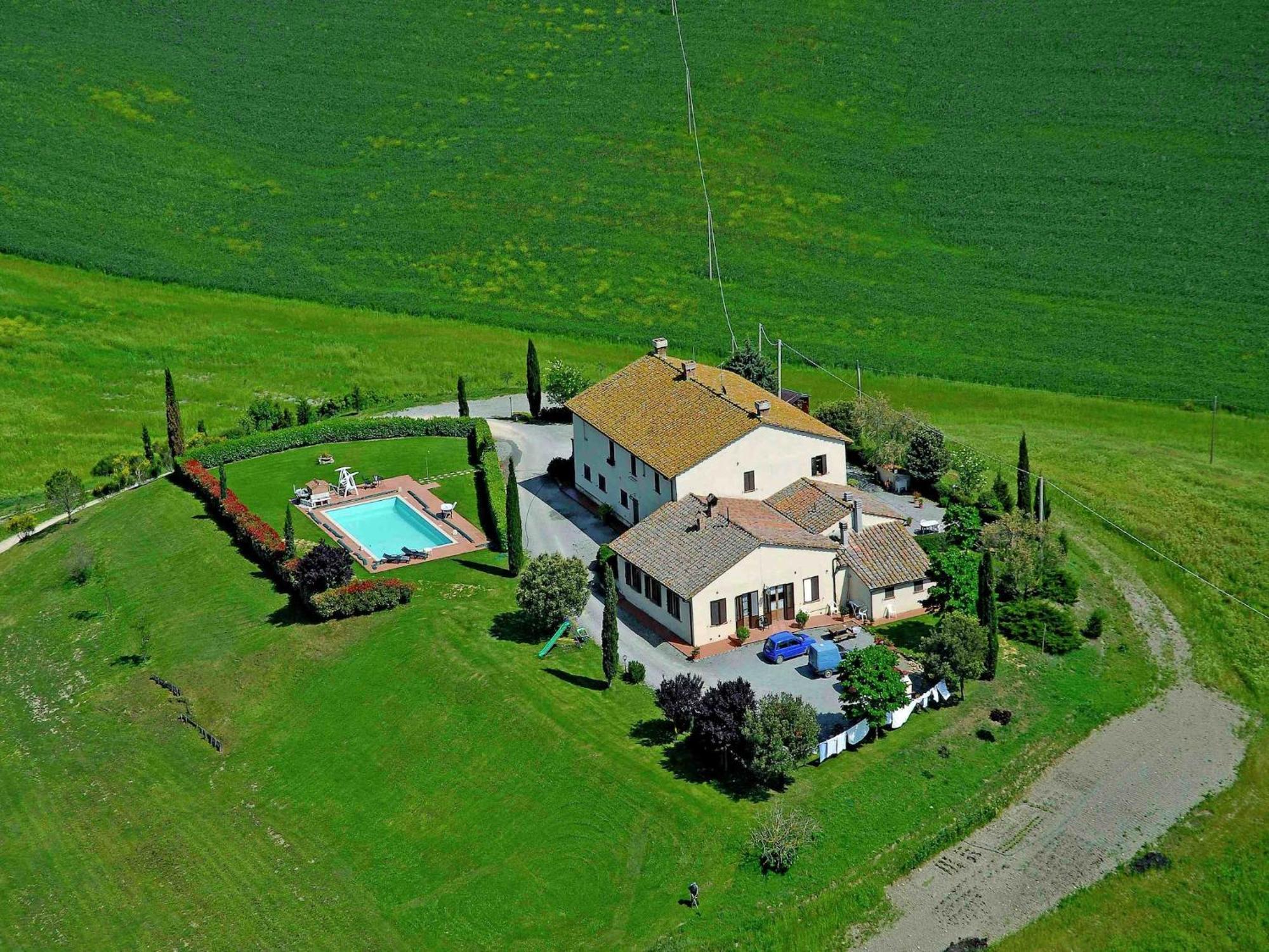 Modern Farmhouse In Pienza With Pool Екстериор снимка